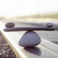 Symbol Scales is made of stones of various shapes